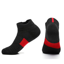 Oem Cotton Custom Logo Happy Breathable Short Ankle Sport Grip Sock For Man